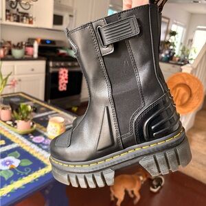 Dr. Martens Black Platform Boots